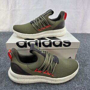 Adidas Lite Racer Adapt 7.0 Olive Green Running Shoes Men's Size 10 IH7723